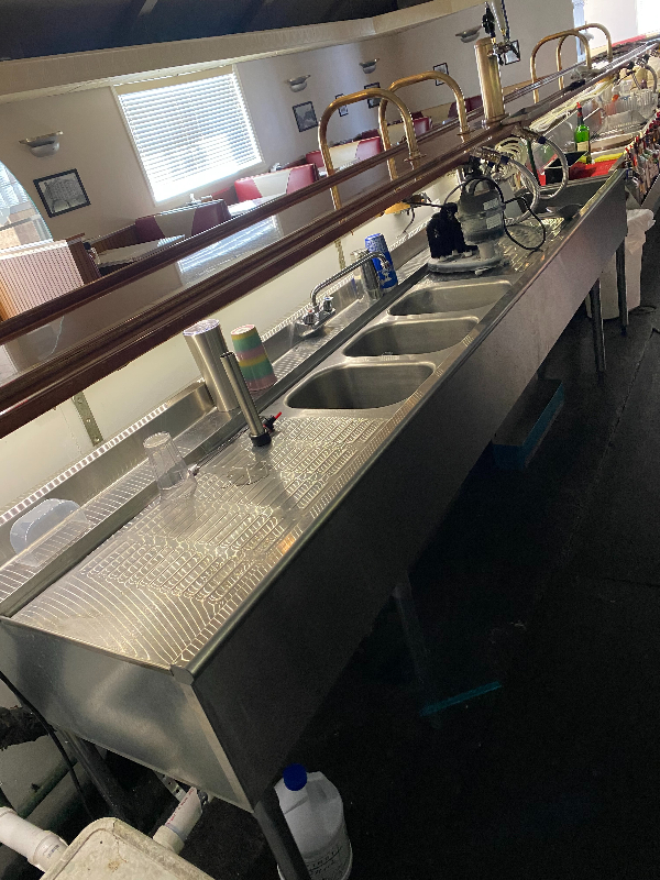 After Bar Sink Installation