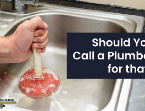 Should You Call a Plumber for that?